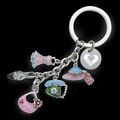 Fashion Charm Key Holder - Phone/ Hat/ Dress